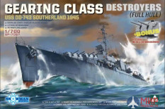SP-7057 Takom 1/700 GEARING CLASS DESTROYER USS DD-743 SOUTHERLAND 1945 (FULL HULL)