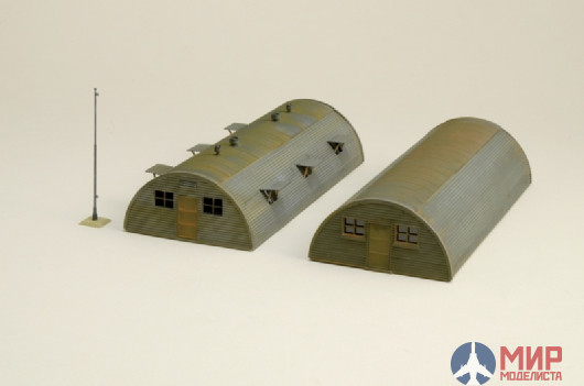 6163 Italeri 1/72 Ангар Quonset hut barrack