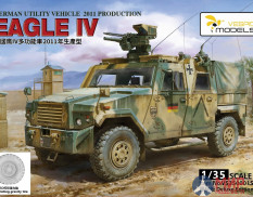 VS350001S Vespid Model 1/35 German Utility Vehicle 2011 Production Eagle IV (Deluxe Edition)