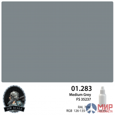 01.283 Jim Scale Medium Grey FS 35237