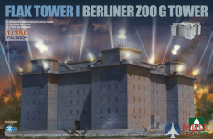 6004 Takom 1/350 FLAK TOWER I BERLINER ZOO G TOWER