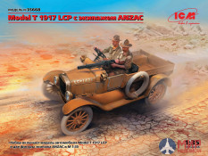 35668 ICM Model T 1917 LCP с экипажем ANZAC