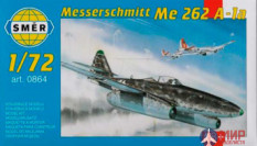 0864 Smer самолет Мессершмитт Me 262 A (1:72)