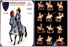 DDS72005 DarkDreamStudio 1/72 European Mounted Knights