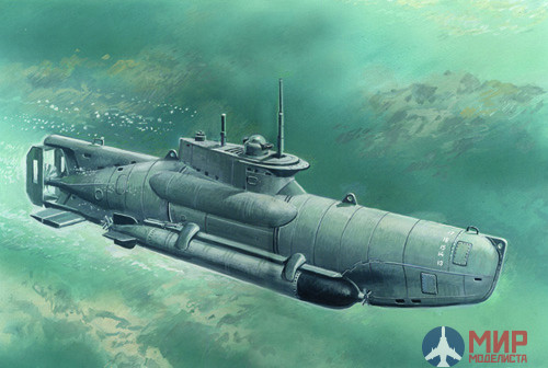 S.007 ICM 1/72 Германская подводная лодка Zeehund XXV