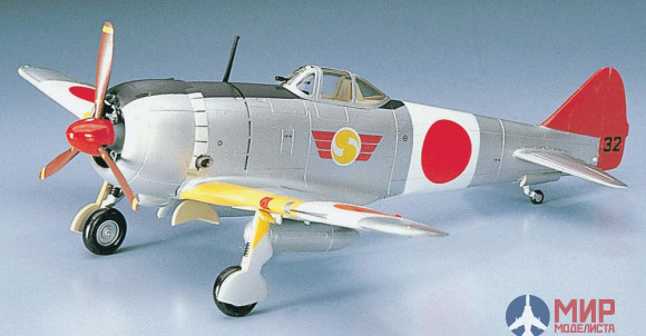 00132 Hasegawa 1/72 Самолет KI-44-I, II TOJO(Shoki)