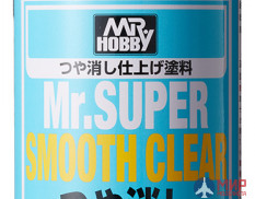 B-530 MR.HOBBY  Матовый лак Mr.SUPER SMOOTH CLEAR MATT 170мл