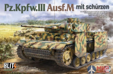 8002 Takom 1/35 Pz.Kpfw.III Ausf.M mit schurzen