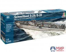 5625 Italeri 1/35 Schnellboot S-26/S-38