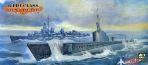 SE73510 AFV Club 1/350 Подводная лодка USS GATO 1942