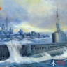 SE73510 AFV Club 1/350 Подводная лодка USS GATO 1942