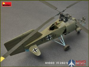 41003 MiniArt вертолёт  Fl 282 V-21 KOLIBRI  (1:35)