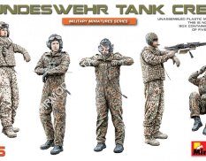 37032 MiniArt фигуры  BUNDESWEHR TANK CREW  (1:35)