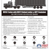 01015 Trumpeter 1/35 M915 Tractor with M872 Flatbed trailer & 40FT Container