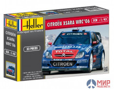 80116  автомобиль  Ситроен XSARA WRC 06 (1:43) Heller