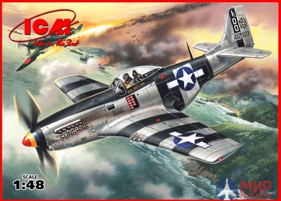 48154 ICM 1/48 Самолет Mustang P-51K USA