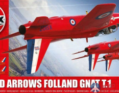 AIR05124 AirFix 1/48 Самолет Folland Gnat Красные стрелы