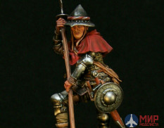 F-54-029 Altores Studio 1/30 54mm Фигура EUROPEAN INFANTRYMAN  14-15 century