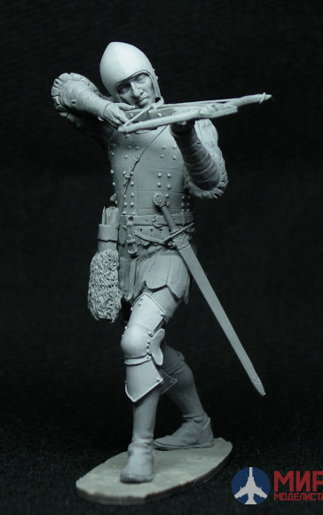 F-75-031 Altores Studio 1/24 75mm EUROPEAN CROSSBOWMAN 15th century (N ° 2)