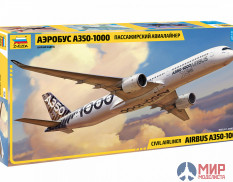 7020 Звезда 1/144 Пассажирский авиалайнер Аэробус А-350-1000