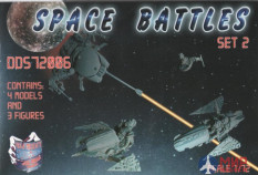 DDS72006 DarkDreamStudio 1/72 Space Battles set 2