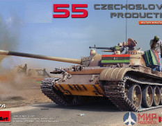 37074 MiniArt Танк-55 Чехословацкого Производства 1/35