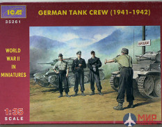35261 ICM 1/35 German Tank Crew (1941 - 1942)
