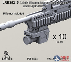 LRE35215 LiveResin Прицельно-осветительный блок LLM01 Element Advance Multi-Function 1/35