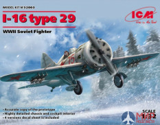 32003 ICM 1/32 И-16 тип 29, Советский истребитель ІІ МВ