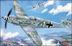 AMO7221 Amodel 1/72 Мессершмитт Bf-109K истребитель Люфтваффе