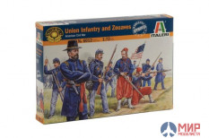 6012 Italeri 1/72 Солдаты UNION INFANTRY AND ZUAVES (AMERICAN CIVIL WAR)