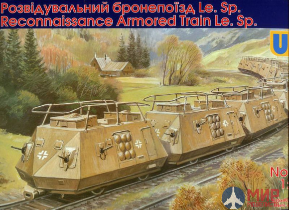 UM1-261 UM 1/72 Разведка бронепоезд Le.Sp