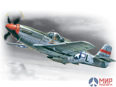 48121 ICM 1/48 Самолет P-51 C Mustang ВВС США