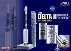 56339 Dragon космический аппарат  Delta II Rocket "7925 Heavy" w/Launch Pad  1/400