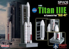 56342 Dragon космический аппарат  Titan IIIE w/Launch Pad "SLC-41" 1/400