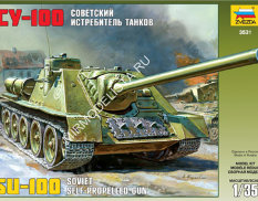 3531 Звезда 1/35 Советский истребитель танков СУ-100