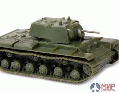 6190 Звезда 1/100 Советский тяжелый танк КВ-1 с пушкой Ф32