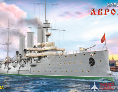 140002 Моделист корабль  крейсер "Аврора" (1:400)