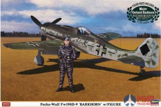 08251 Hasegawa Самолет Focke-Wulf Fw190D-9 BARKHORN with figure 1/32