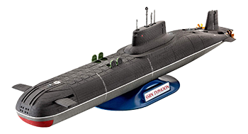 Действующая модель подводной лодки типа Оясио / Oyashio