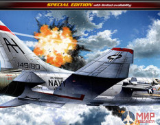 12434 Academy 1/72 Самолет F-8E Crusader VF-111 Sundowners