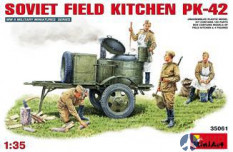 35061 MiniArt 1/35 Советская полевая кухня КП-42 Soviet Field Kitchen KP-42