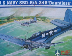 02243 Trumpeter 1/32 Самолет  SBD-5/ А-24B "Даунтлес"