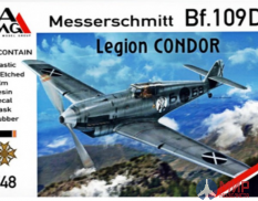 AMG48723 AMG Немецкий истребитель Messerschmitt Bf.109D (Legion CONDOR)