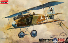 ROD614 Roden 1/32 Самолет ALBATROS D.1 1/32 WW1