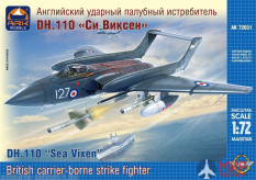 72031 АРК модел 1/72 Всепогодный английский палубный истребитель "Си Виксен" FAW.2