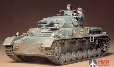 35096 Tamiya 1/35 Танк Pz.Kpfw.IV Ausf.D с 3 фиг. танкистов
