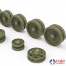 35239 MiniArt аксессуары  T-34 WHEELS SET 1942-43 series  (1:35)