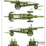 02315 Trumpeter 1/35 Cоветская гаубица МЛ-20 М1937