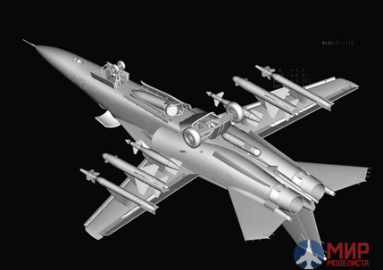 80350 Hobby Boss самолёт  F-111D/E Aardvark (1:48)